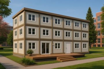 Öğrenciler İçin Düşük Bütçeli Konteyner Yaşam Alanları