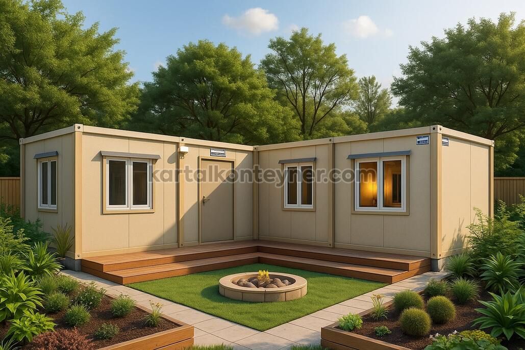 Konteyner Villalarda Açık Hava Sinema Alanı Kurma Rehberi