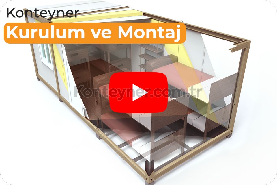 Bahçe Konteyner Kurulum ve Montaj