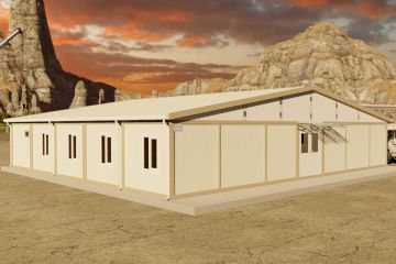 159 m² İşçi Yatakhanesi