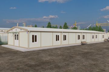 155 m² Konteyner Klinik