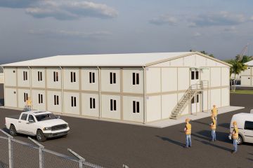 510 m² İşçi Yatakhanesi