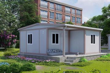 42 m² Çatılı Konteyner Ev